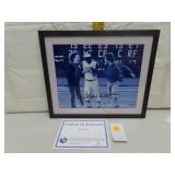 Hank Aaron 8x10 Signed Photo COA Framed