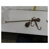 Antique Cast Iron Hanging Scale 16&1/2"