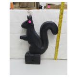 Cast Iron Squirrel Windmill Weight 17&1/4" tall x