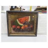 NO SHIPPING -Antique Still Life "Fruit" Print