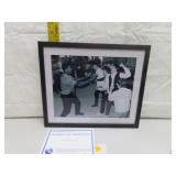 Muhammed Ali 8x10 Signed Photo with the Beatles
