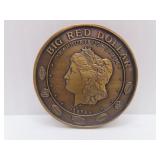Big Red Dollar (Bronze Copy) Nebraska Cornhuskers
