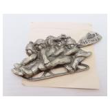 1992 Hastings Solid Pewter Ornament by Blair