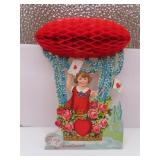 Antique Die Cut Valentine (Germany) 6&3/4"