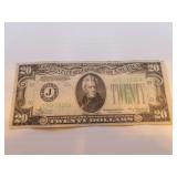 Series 1934 $20.00 Bill