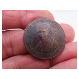Wm Henry Harrison 9th President Medallion