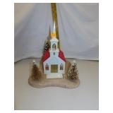 Vintage Musical Church - Plays Silent Night = 12"