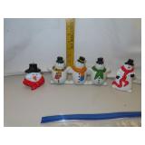 3 Dept 56 Snowman Figurines
