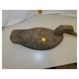 Antique Mallard Duck Wood Decoy (Hand Carved)