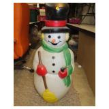 NO SHIPPING - 38" Empire Blow Mold Snowman