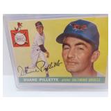 Vintage Duane Pillette TOPPS #168 Collectors Card