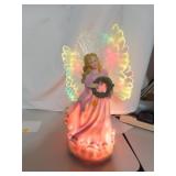 Fiber Optic Christmas Angel (working) 14"