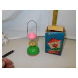 Vintage Plastic Lamp with Box (missing lid)