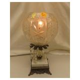 Vintage Imperlux Lead Crystal Accent Lamp 11"