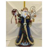 NO SHIPPING - Metal Santa 24" x 14"