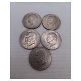 5 - 1971 IKE Dollars