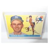 Vintage Topps#188 Charlie Silvera Collectors Card