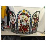 36" Christmas Decorative Metal Screen