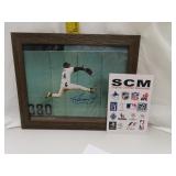 Ken Griffey Jr 8x10 Photograph with COA Framed