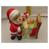 Vintage Musical Santa (works) 5"