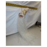 Hanging Santa Decoration 28&1/2" long with Beard