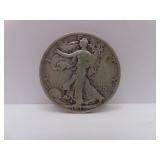 1935 Walking Liberty Silver Half Dollar
