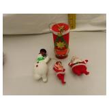 Vintage Japan Christmas Ornaments - Largest =