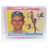 Vintage Charlie Silvera TOPPS #188 Collectors Card