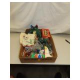 Box of Christmas Bulbs & more