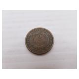 1866 2 Cent Shield US Coin