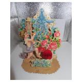 Antique Die Cut Valentine 6&3/4"