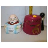 Vintage Tehama Vase & His Chopper Hopper with