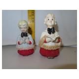 2 Vintage Christmas Carolers Japan-Tallest =4&3/4"