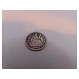 1854 Silver Half Dime