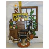 Vintage Barber Shop Decor (Burwood Products)