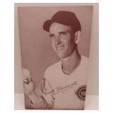 Vintage Ewell Blackwell Exhibit Card