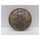 1943S Silver Walking Liberty Half Dollar