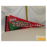 1994 Nebraska National Champs Pennant