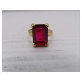 Ornate Vintage Avon Ring Size 8.75