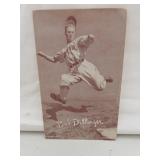 Vintage Bob Dillinger Collector Exhibit Card