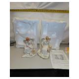 2001 Grandeur Noel Porcelain Angel Set in Box