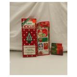 Vintage Icicles Trim Cards & Brite Star Ornament