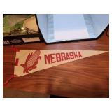 Antique / Vintage Nebraska Pennant 21"