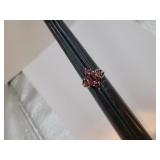 Ornate 925 Silver Ring Size 9