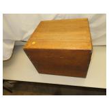 Antique Oak File Box (see photos) 15" x 13&1/2" x