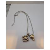 Signed John Medeiros Necklace (2) Pendants