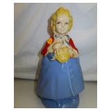 Vintage Little Red Riding Hood Cookie Jar 12&1/2"