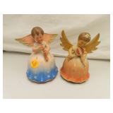 2 Vintage ANRI Musical Angels = 5" each
