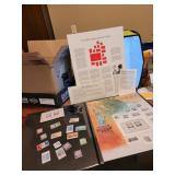 1886 - 1986 Stamp Collectors Album with All Stamps