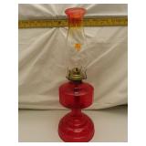Vintage Kerosene Oil Lamp 18" (Working)